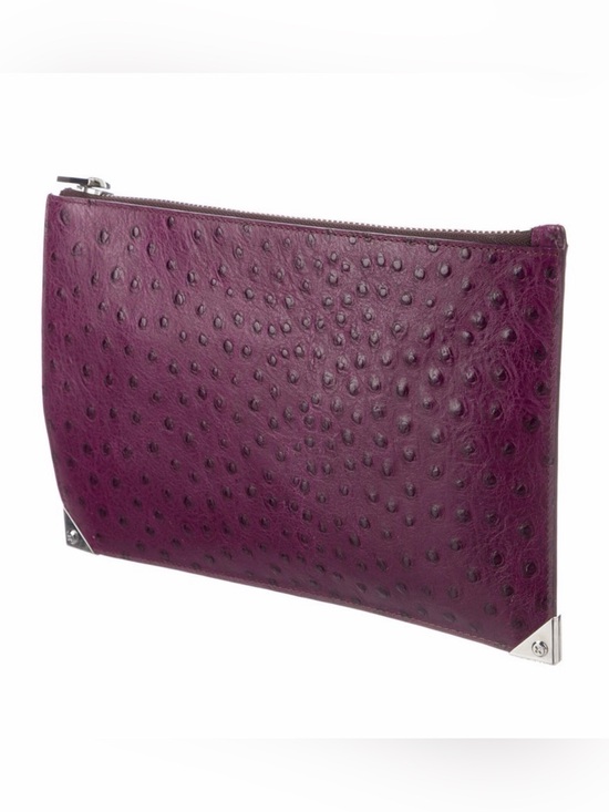 Alexander Wang Handbags - Alexander Wang Ostrich Clutch